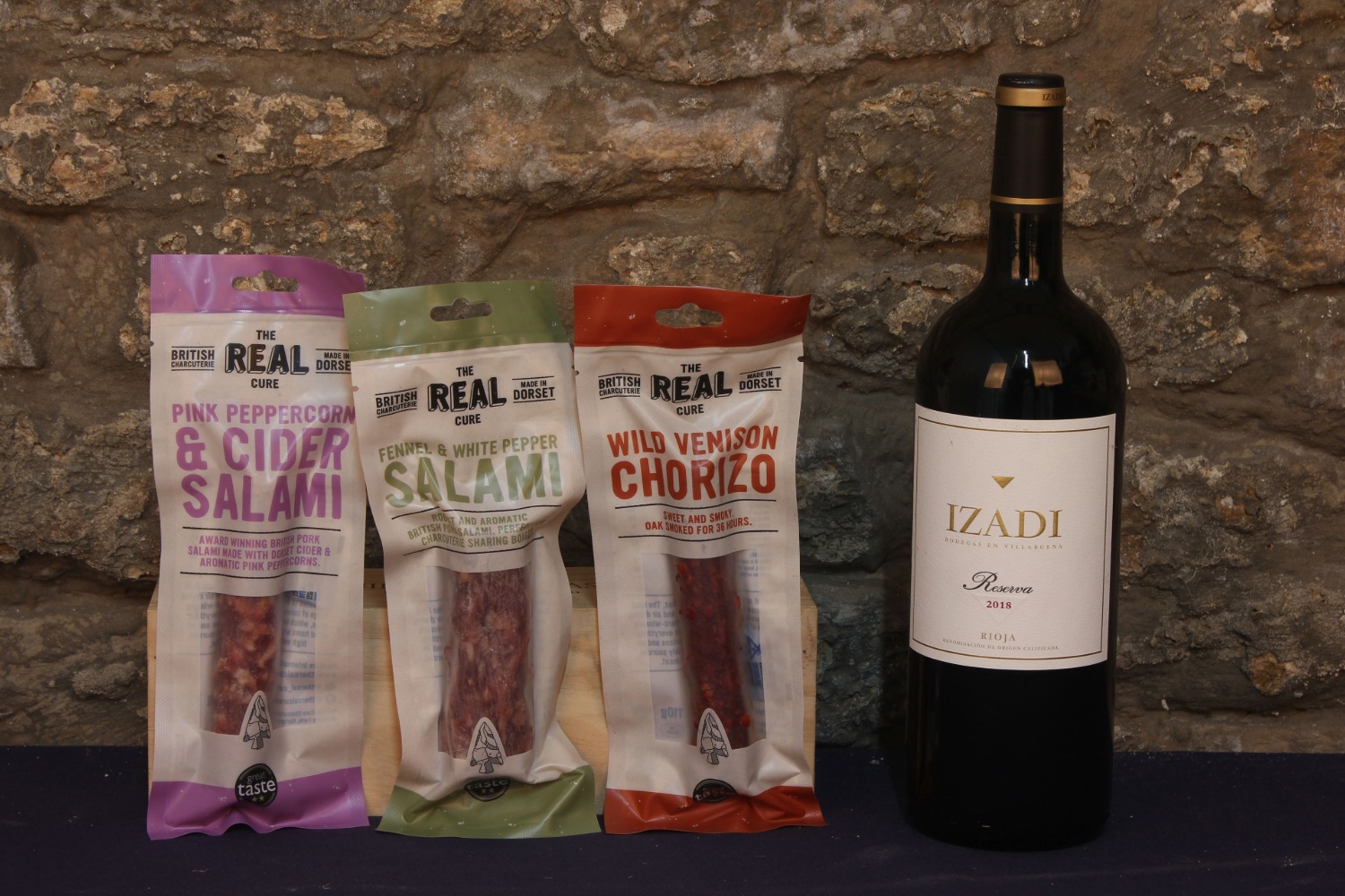 Rioja Reserva Magnum and English Charcuterie Gift Set