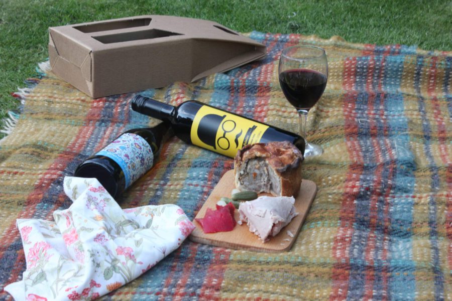 Picnic with Original 2 Bottle Carry Case