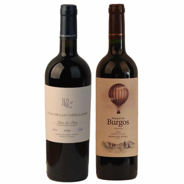 2 Bottle Ribera del Duero Wine Set