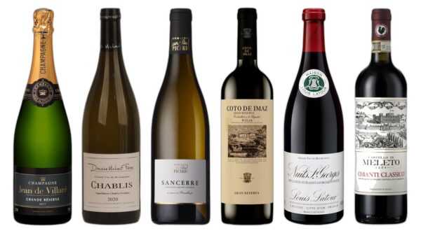 Classic Christmas Wine Case