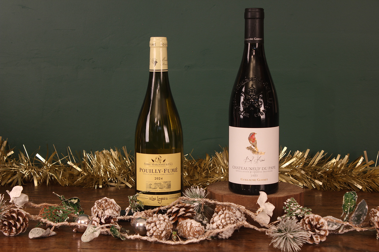 classic 2 bottle christmas wine gift classic 2 bottle christmas wine gift