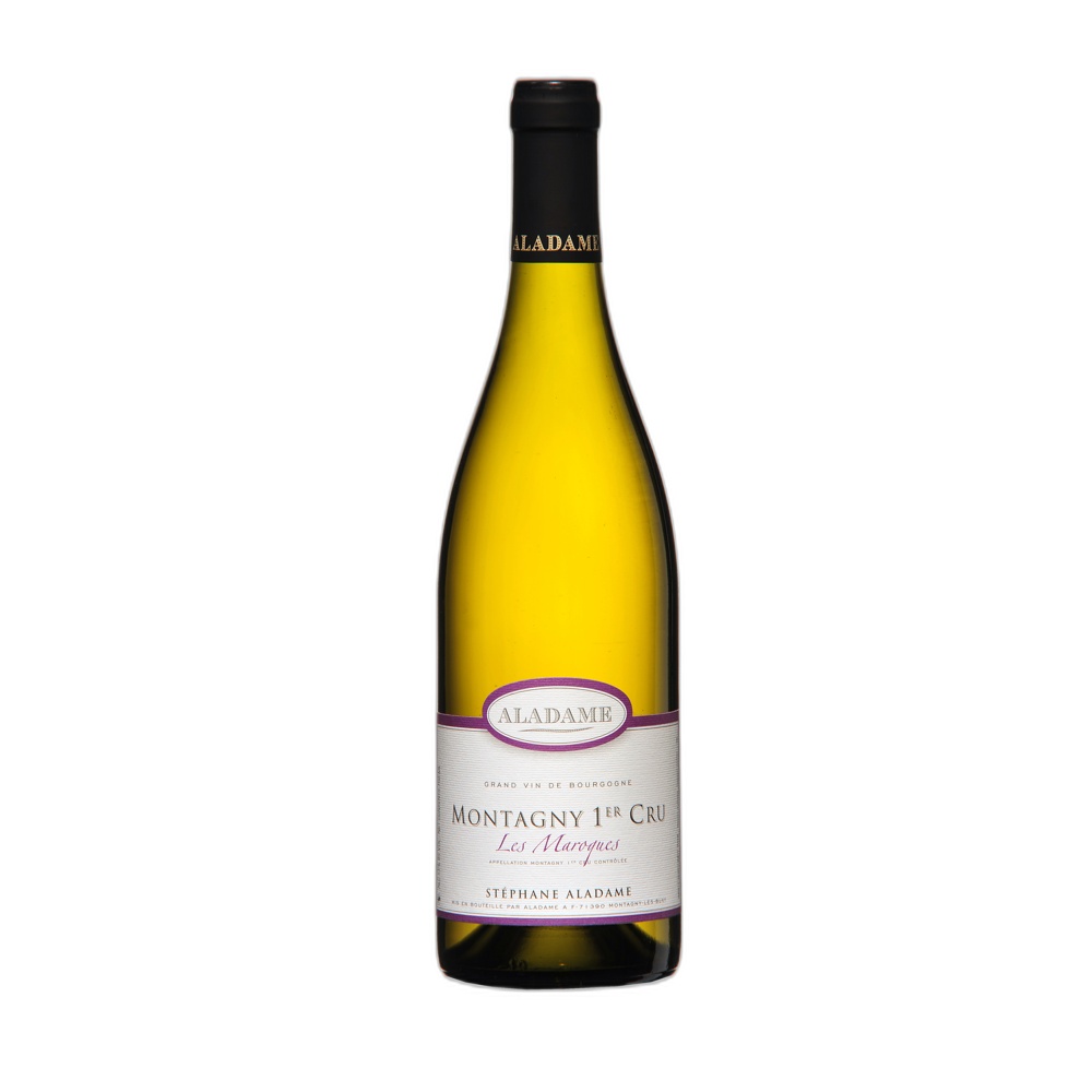 montagny 1er cru `les maroques` domaine stéphane aladame chardonnay %22montagny côte chalonnaise%22
