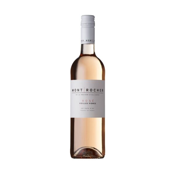 mont rocher vieilles vignes rosé terres fidèles cinsault igp pays d’oc