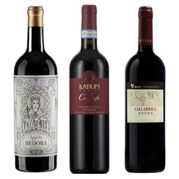 remarkable 3 bottle fireside red wine set