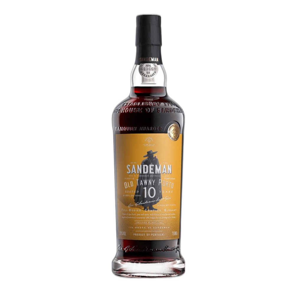 10-Year-Old Tawny Port | Sandeman | Tinta Amarela, Tinta Roriz, Tinta Barroca, Tinto Cão, Touriga Franca, Touriga Nacional | Douro | Portugal