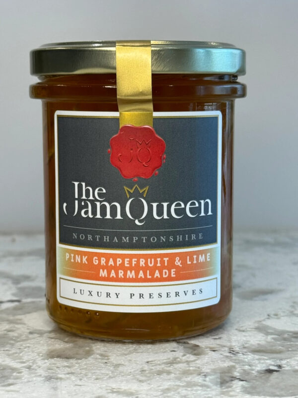 Pink Grapefruit & Lime Marmalade - 240g | The Jam Queen | England
