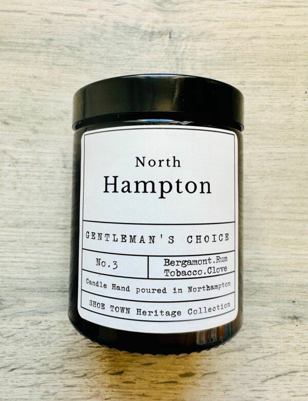Beautiful Sole Hand Poured Candle - Shoe Town Heritage Collection | North Hampton Co | Northamptonshire | England (Copy)