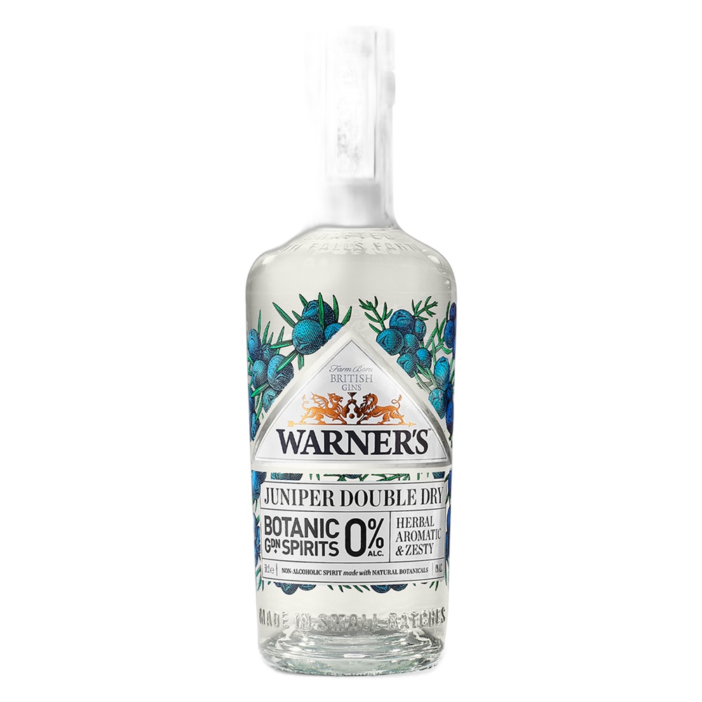 Warner's Juniper Double Dry 0% Spirit
