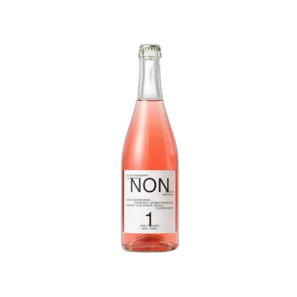 NON 1 - Sparkling Rosé - Salted Raspberry & Chamomile 0% | NON | Semillon | Melbourne | Australia