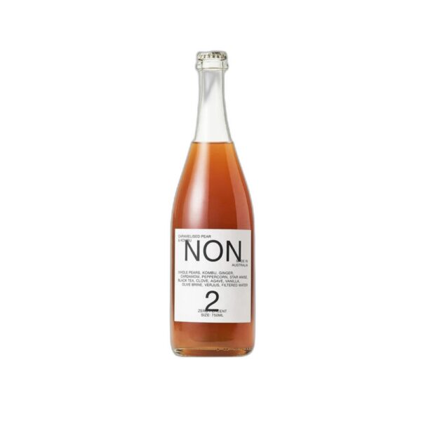 NON 2 - Sparkling Red - Caramelised Pear & Kombu 0% | NON | Semillon | Melbourne | Australia