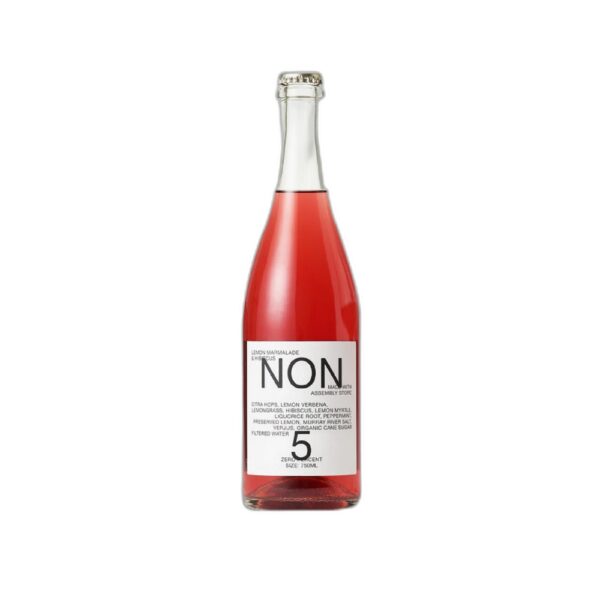 NON 5 - Australian Lemon Marmalade & Hibiscus 0% | NON | Semillon | Melbourne | Australia
